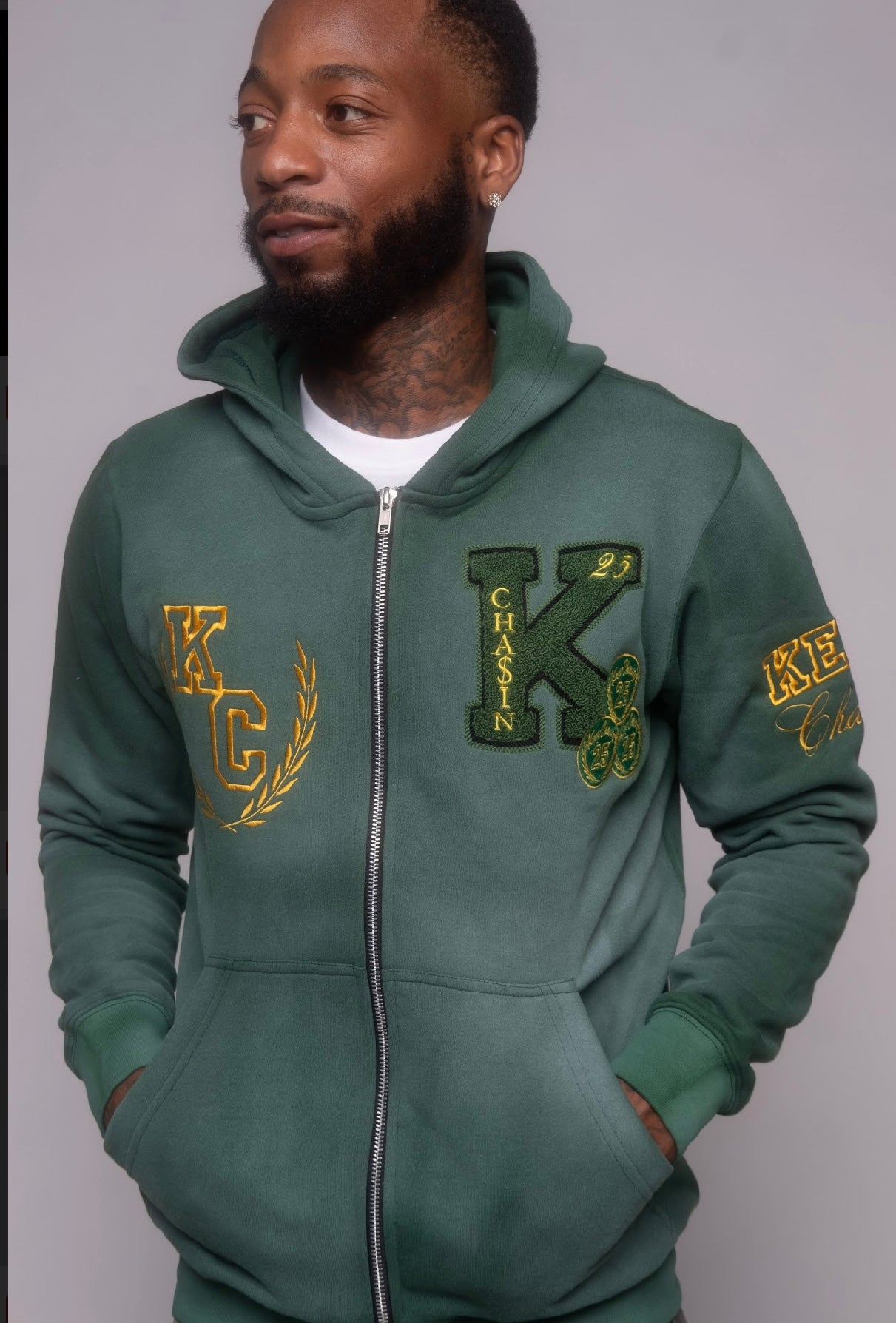 Green Varsity KC Hoodie (Exclusive)